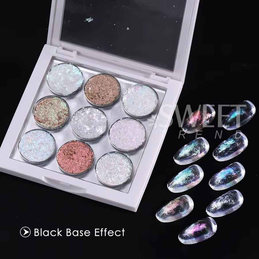 SWEET TREND Nagelglitzerpuder, Schimmernd, 9 Farben - Bild 4