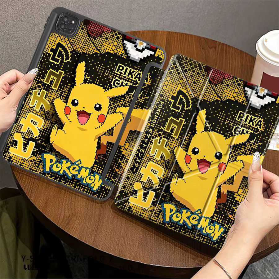 Pokemon Anime Pikachu Tablet-Hülle für iPad Pro, Air und Mini in verschiedenen Generationen und Größen - Bild 3