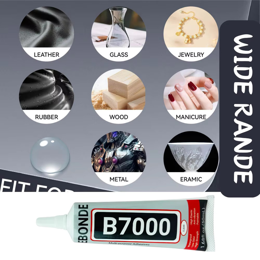 EBONDE B7000 Universalkleber transparent für Handy-Touchscreens, DIY-Reparaturen und Schmuck - Bild 5