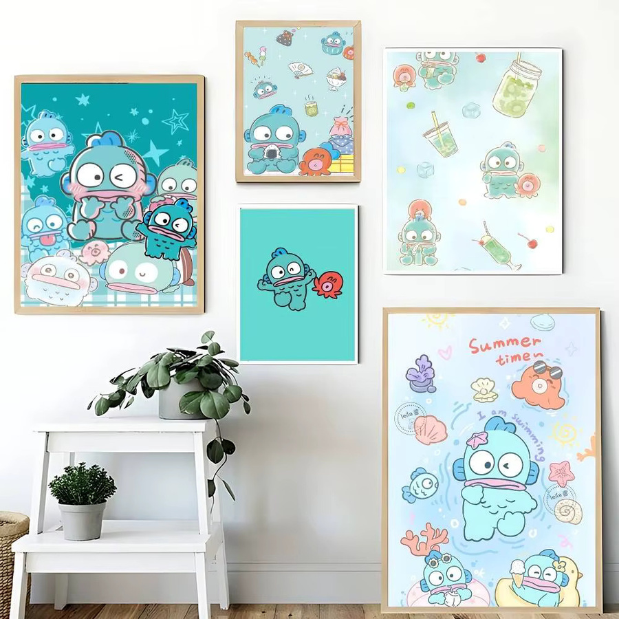 52TOYS Hangyodon Klassisches Filmposter als wasserdichte Wandkunst zur Raumdekoration - Bild 1