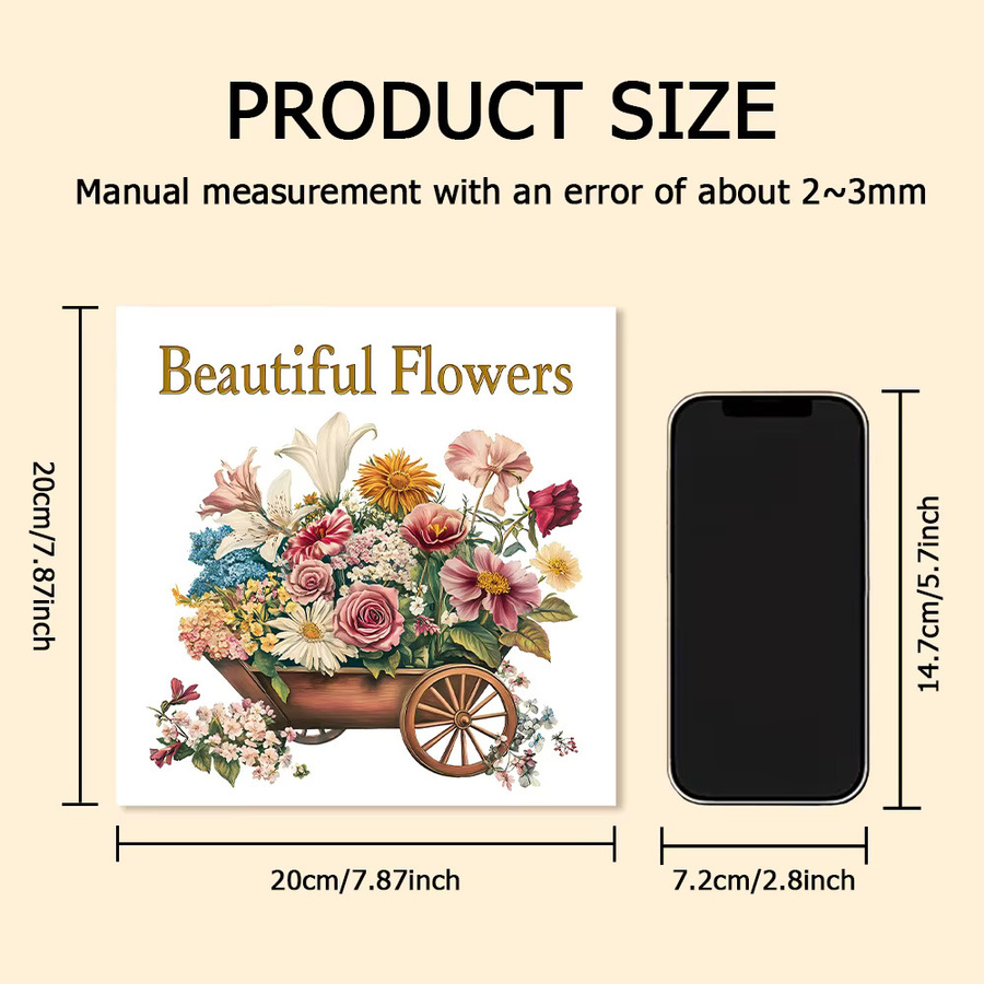 Malbuch mit Blumenmustern für Erwachsene in Multicolor - Bild 2