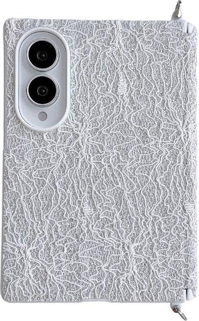 Samsung Z Fold 8 Crossbody Handyhülle mit Tragegurt in White - Bild 1