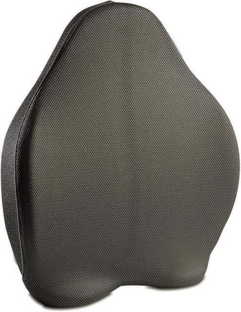 Premium Rückenstützkissen von aktiv shop GmbH in Grau, konturiertes Keilkissen für Erwachsene - Bild 1