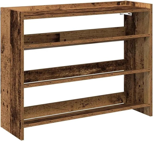 vidaXL Schuhregal in Altholz-Optik braun aus Holzwerkstoff B/T/H: 80 x 25 x 62 cm - Bild 1