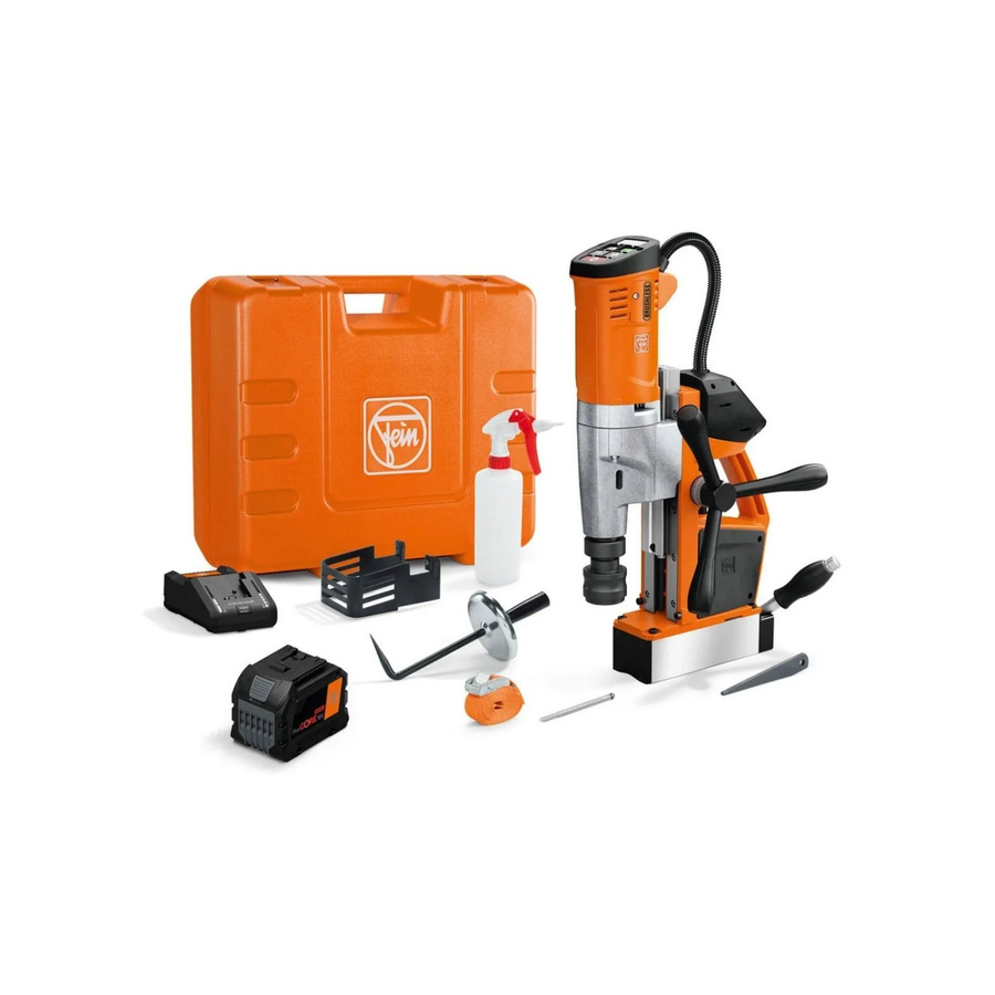 Fein AKBU 35 PMQW 18V AS Akku-Universal-Magnet-Kernbohrmaschine 18V bürstenlos, orange - Bild 2