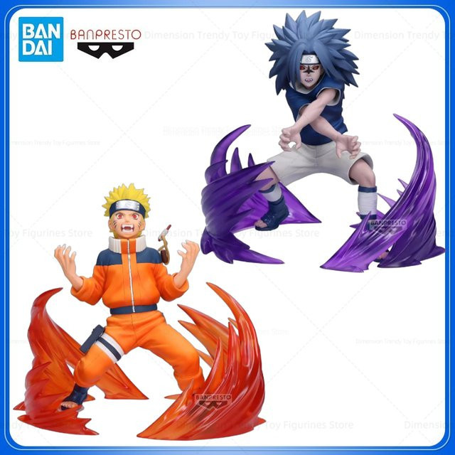 Bandai Banpresto Naruto Original Vibration Stars Uchiha Sasuke Uzumaki Naruto, Actionfigur - Bild 1