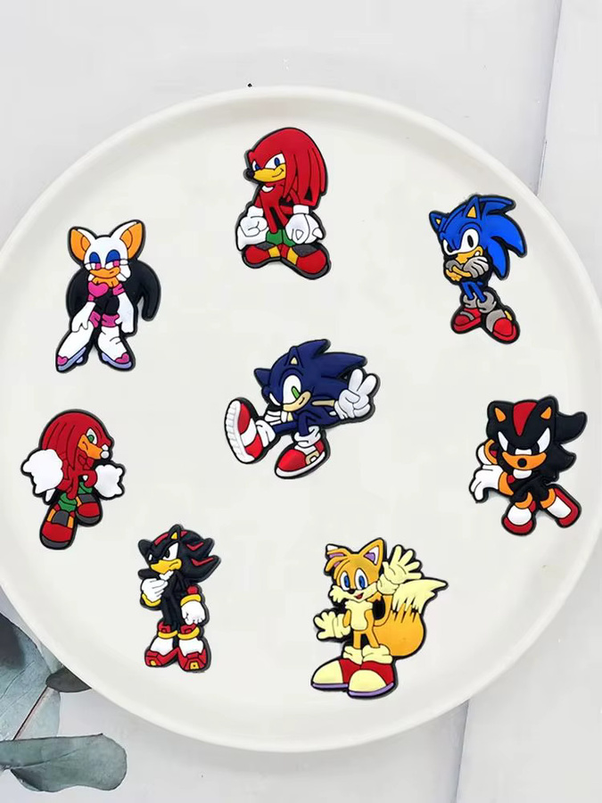Potdemiel Schuhzubehör PVC, 20 Stück, Cartoon-Anime-Themen-Serie - Bild 4