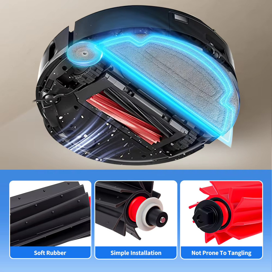 Roborock Hauptbürste Rollenbürste Zubehör für S8 Max Ultra, S8 Pro MaxV, G20S, V20 und P10S Pro/Plus - Bild 4