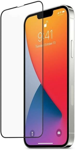 EF Connect Displayschutzfolie aus gehärtetem Glas für iPhone 13 und iPhone 13 PRO, transparent, 0,3 mm - Bild 1