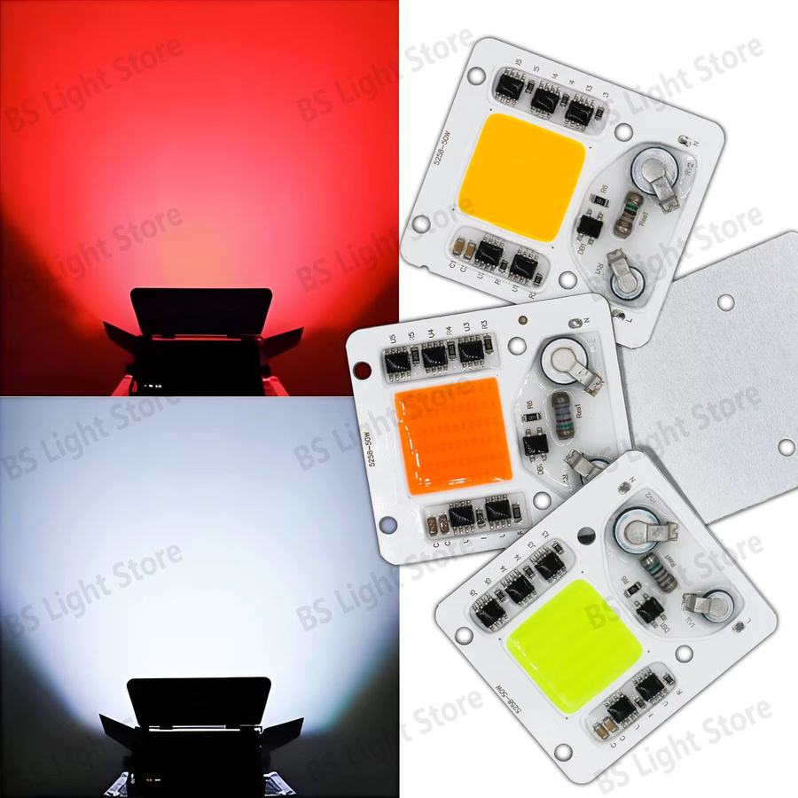 Smart IC COB LED-Chip 50W AC 220V für DIY Flutlicht und Außenbeleuchtung in Weiß - Bild 3