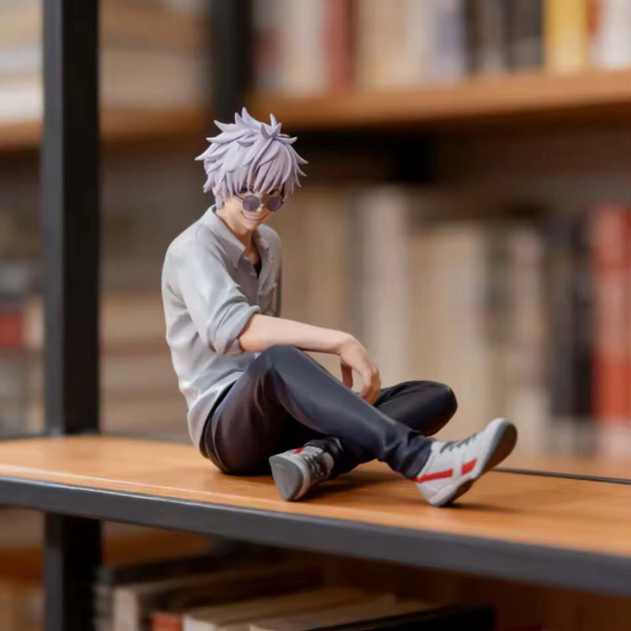 Yumemirize Jujutsu Kaisen Gojo Satoru Actionfigur, Noodle Stopper Puppe, 14cm - Bild 4