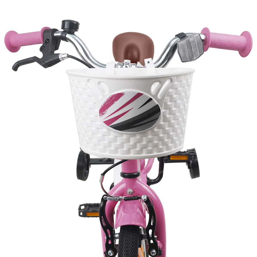 VD Home Furnishing Kinderfahrrad 16 Zoll Hellrosa - Bild 3