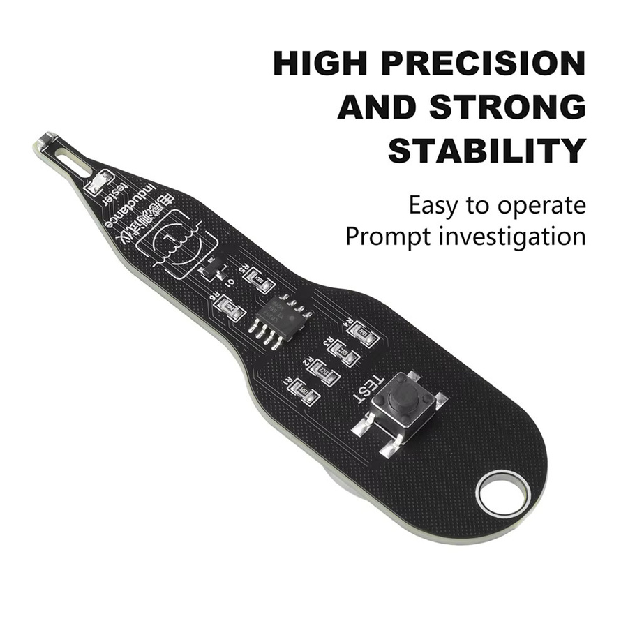 diymore Induktivitätstester Motherboard-Spulentester und Elektromagnetisches Induktions-Schnellprüfgerät in Schwarz - Bild 2