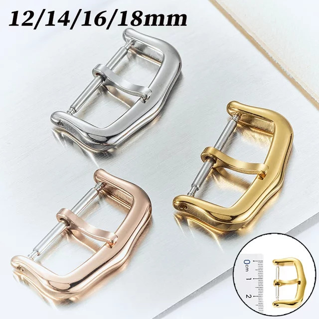FancyWrist Uhrenschließe Edelstahl, Ersatzverschluss, Gold, Silber, Roségold - Bild 1
