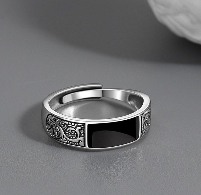 SAY Ring 925 Silber, Vintage, Unisex - Bild 1