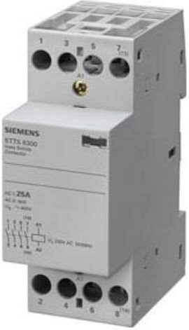 Siemens Installationsschütz 5TT5830-1 mit 4 Schließern, 25 A, grau - Bild 1