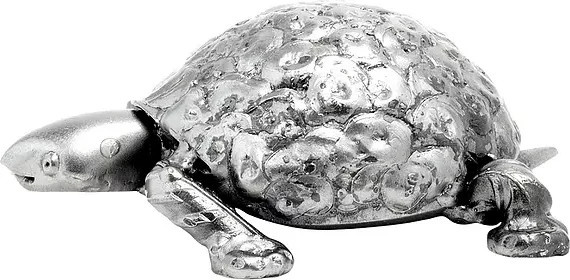 Hinz & Kunst Metallfigur Schildkröte in Silber - Bild 1