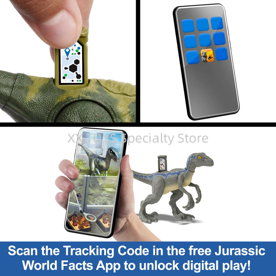Hasbro Jurassic World Dino Trackers Indominus Rex, mit Lichtern, Geräuschen und Bewegungen - Bild 4