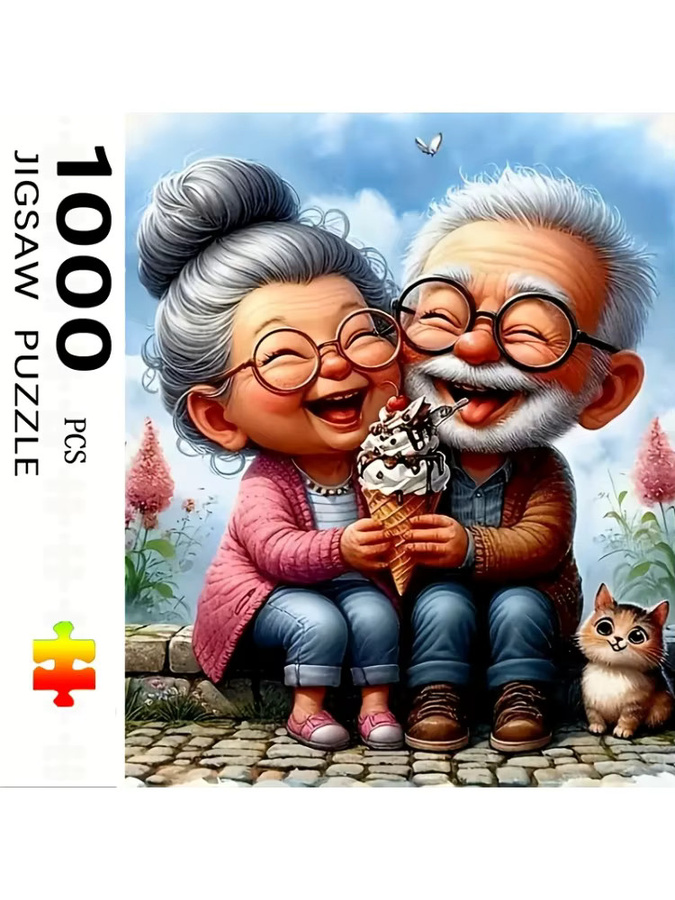 Ravensburger Großeltern mit Eis, Puzzle, 1.000 Teile - Bild 5