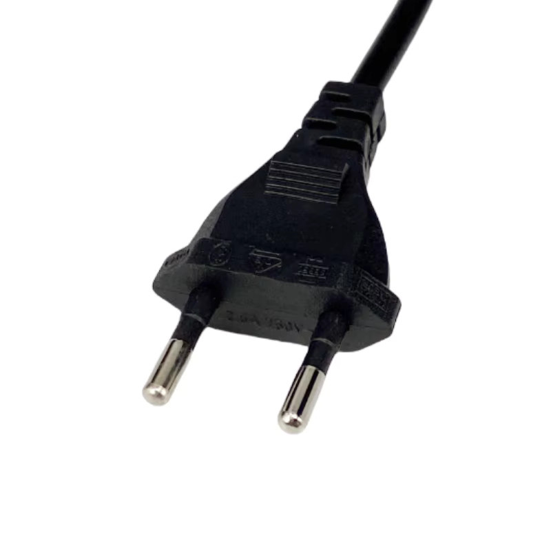 Fengyidz IEC C5 Cloverleaf Netzkabel in Schwarz, 1,2 m Länge für AC-Adapter und Laptops - Bild 3