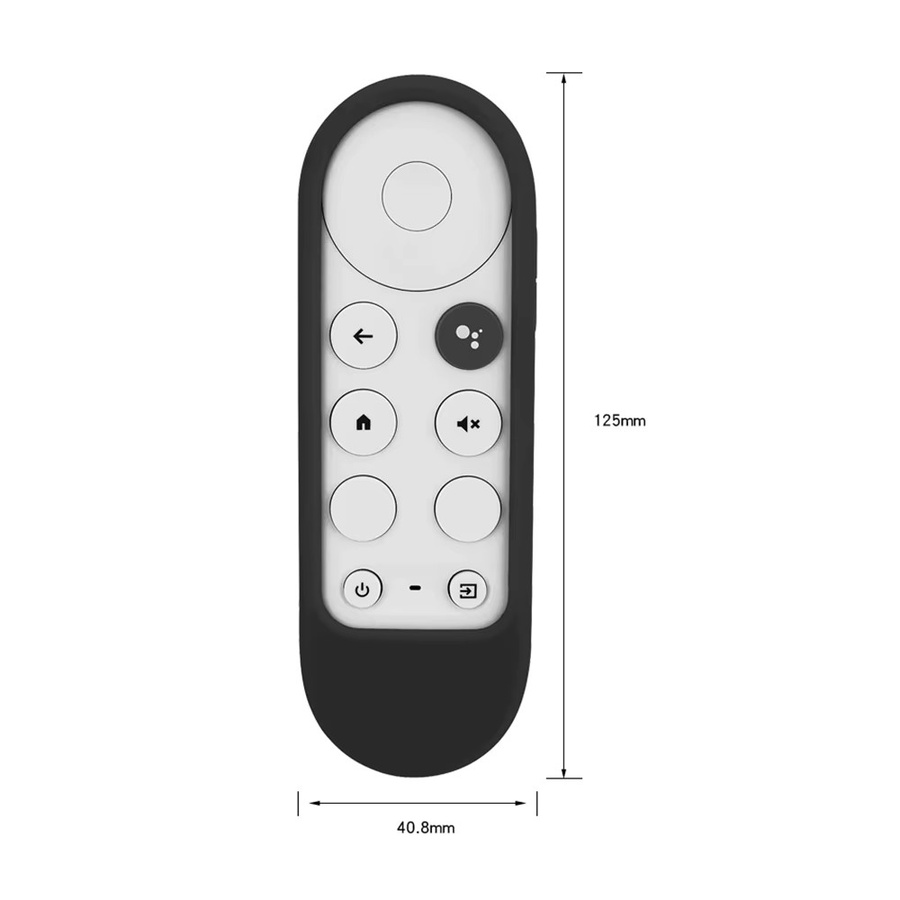 Silikon Schutzhülle für Google TV Fernbedienung in Pink, stoßfest und anti-Sturz - Bild 2