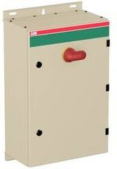 ABB OT200KAUR3AZ Sicherheitsschalter 200A 1000V in Rot und Beige - Bild 1