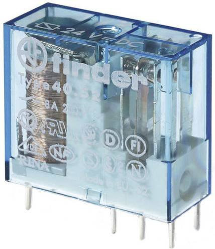 Finder Printrelais 40.52.9.024.5001 24 V/DC 8A mit 2 Wechsler - Bild 1