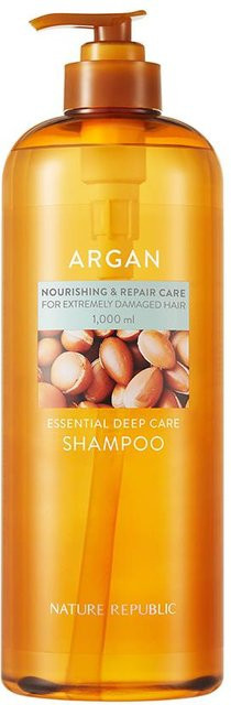 Nature Republic Argan Essential Deep Care Shampoo, 1000 ml, Arganöl - Bild 1