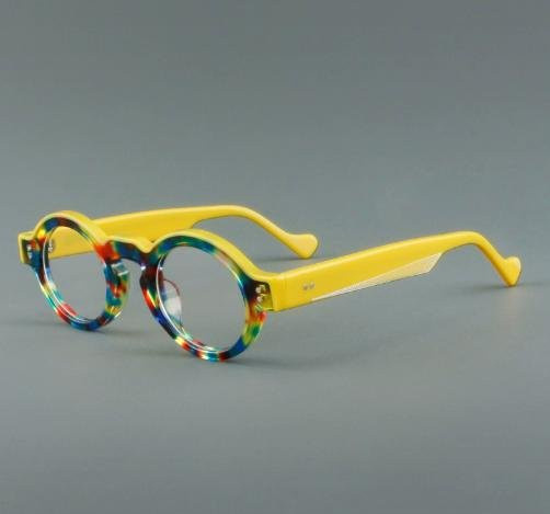 Bai Fen Bai Electronic 3C Korrektionsbrille, Acetat, Rund, Unisex, black - Bild 1
