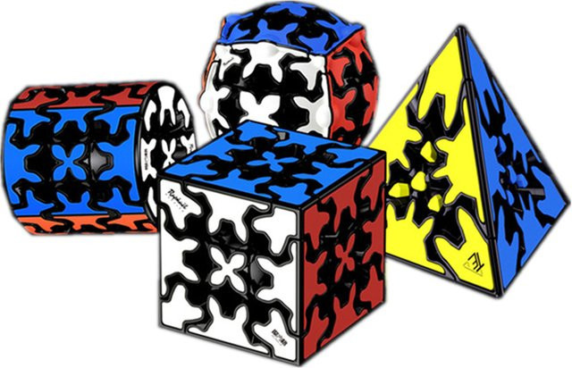 Qiyi Getriebe Cube 3x3x3, Geschwindigkeit Würfel, Pädagogisches Spielzeug - Bild 1
