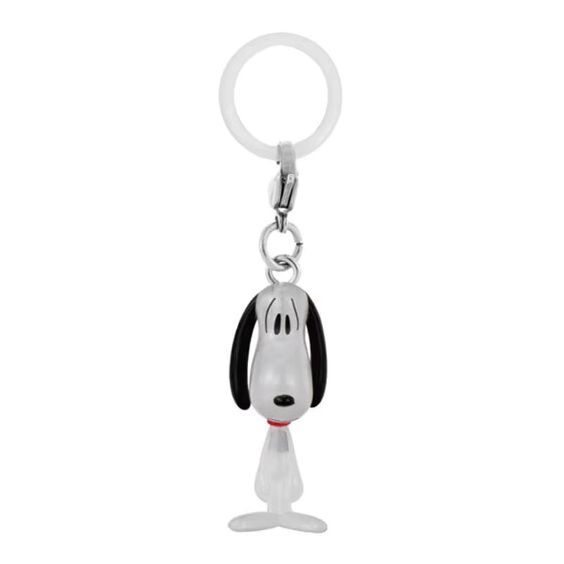Bandai Peanuts Snoopy, Schlüsselanhänger, Mini Winter-Schneemann, Gashapon Figur - Bild 2