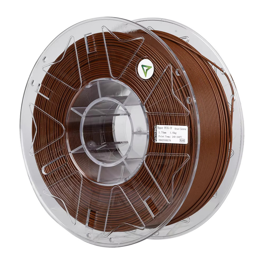 Creality Hyper PETG-CF Filament braun, 1,75 mm, 1 kg - Bild 2