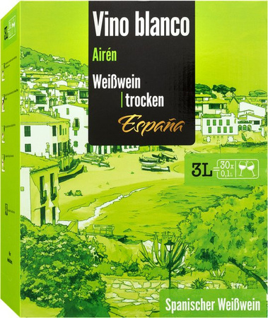Bodegas Isidro Milagro Airén Weißwein trocken 2024 3 l