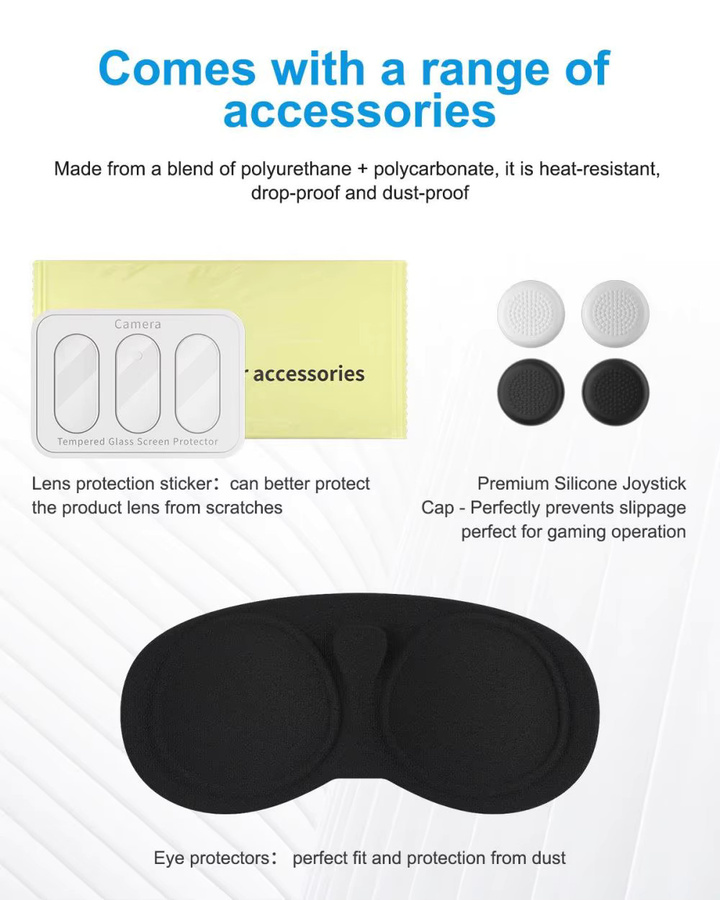 Transparentes Schutzgehäuse-Set für dein Meta Quest 3 Headset - Bild 5