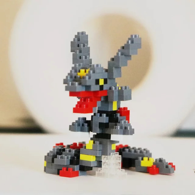 Keeppley Pokemon Gyarados Rayquaza Bausteine, Rot, Modell DIY 3D Figuren - Bild 1
