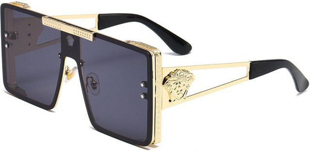 CHUANCHEN Sonnenbrille, Vollrand, Metall, Square - Bild 1