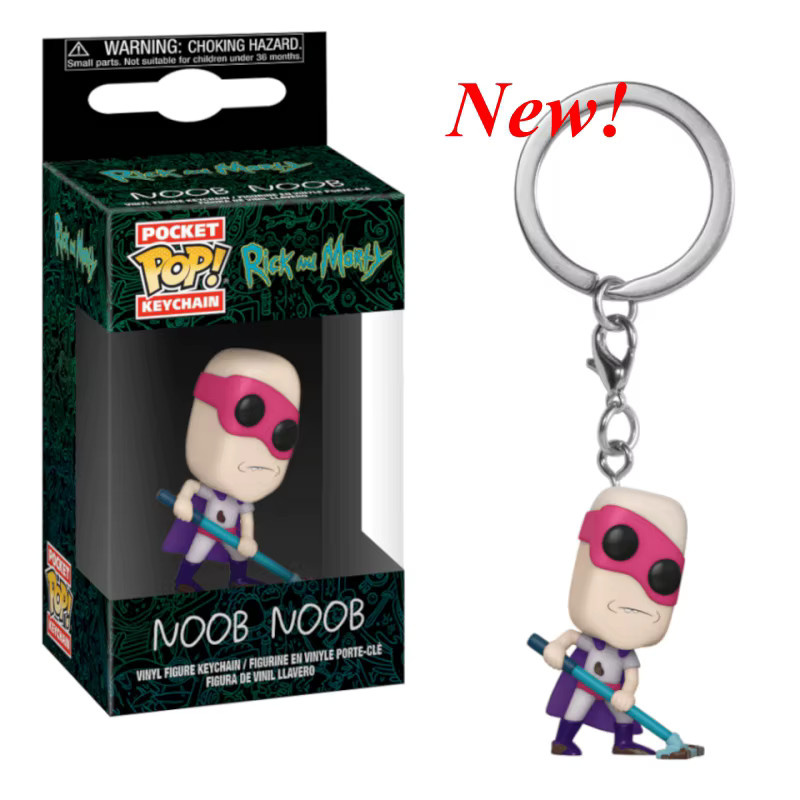 Funko Rick and Morty Pocket New Rick Hologram Space Morty Pickle Rick, Schlüsselanhänger Figur, ab 3 Jahre - Bild 3