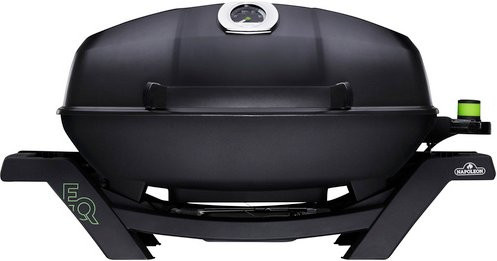 Napoleon TRAVELQ PRO285 Mobiler Elektrogrill mit Gusseisenrost in Schwarz, 2,2 kW