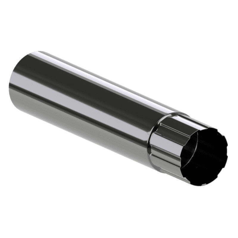 STAHL Dachrinnen Fallrohr von Blachotrapez GmbH aus verzinktem Stahl, Durchmesser: 90 mm - Bild 1