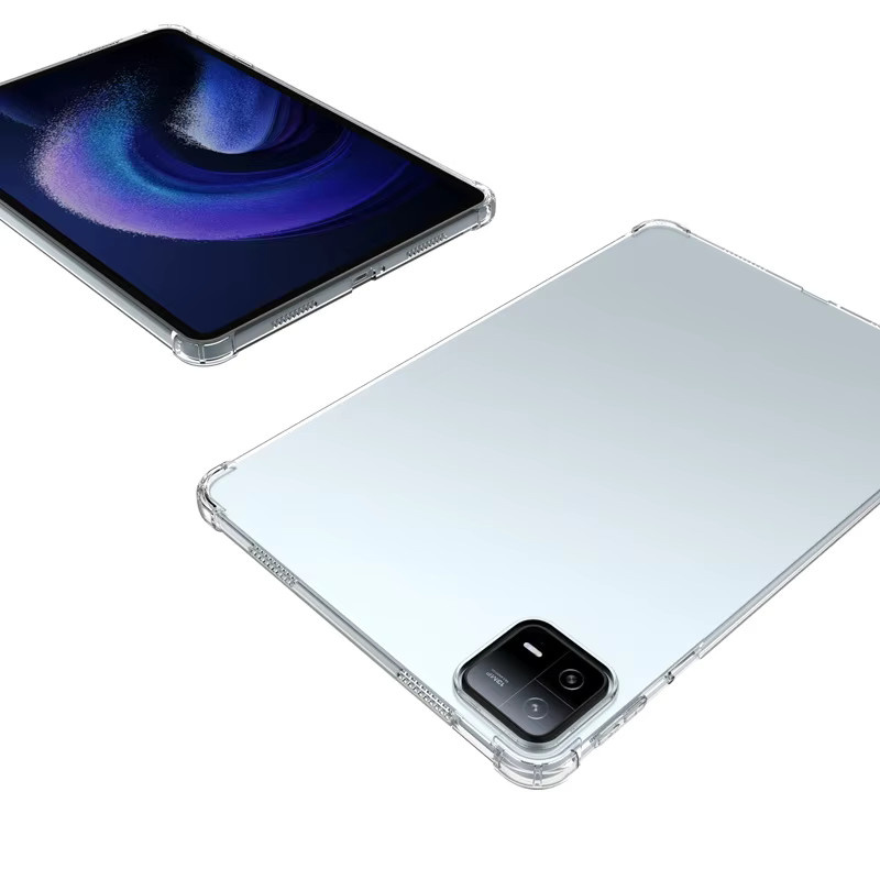 Xiaomi Pad 6 und Pad 6 Pro 11 Zoll Transparente TPU Hülle mit Airbags Schutzhülle in Klar - Bild 4