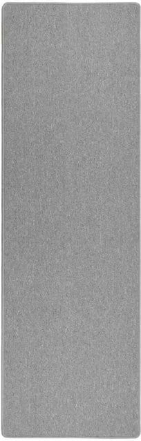 vidaXL Teppichläufer Hellgrau, rechteckig, 100 x 300 cm, aus Polypropylen, rutschfest und waschbar - Bild 1