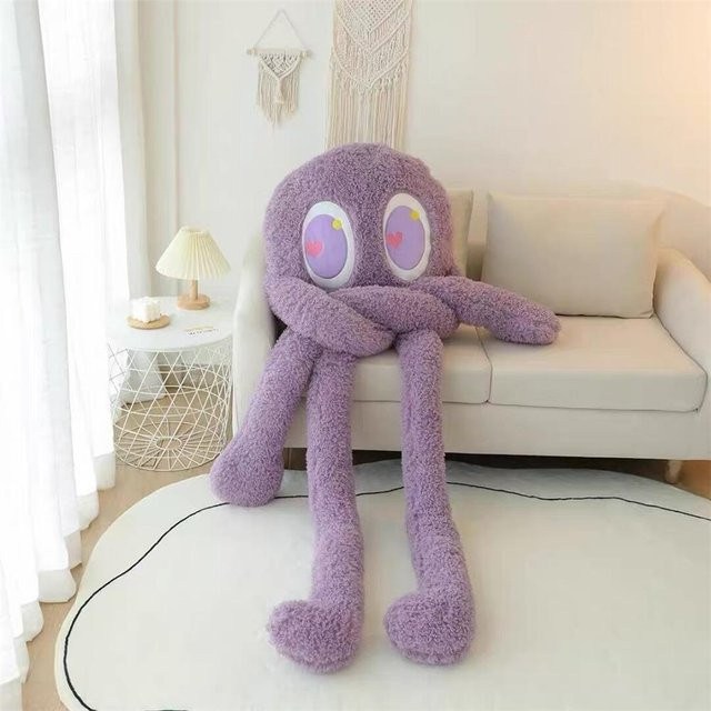 Kidsly Oktopus Puppe, Plüschtier, violett, ab 3 Jahre - Bild 1