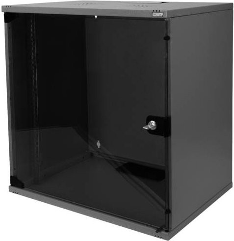 Digitus Professional SOHO 19 Zoll Wandgehäuse Schwarz RAL 9005 B/T/H: 540 x 400 x 595 mm 12 HE - Bild 1