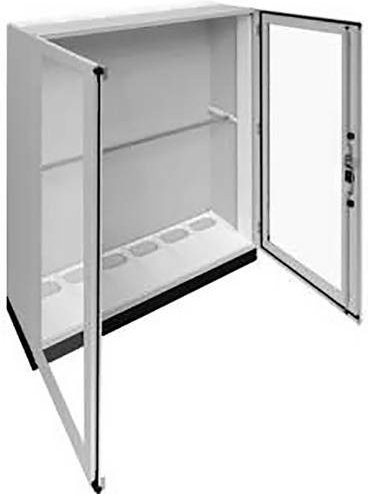 Hager Schrank aus Stahl in Lichtgrau (RAL 7035), H x B x T: 195 cm x 155 cm x 40 cm - Bild 1