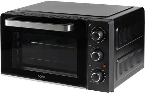 DOMO Bake and Snack Minibackofen mit Timerfunktion, 28 l, Schwarz - Bild 1