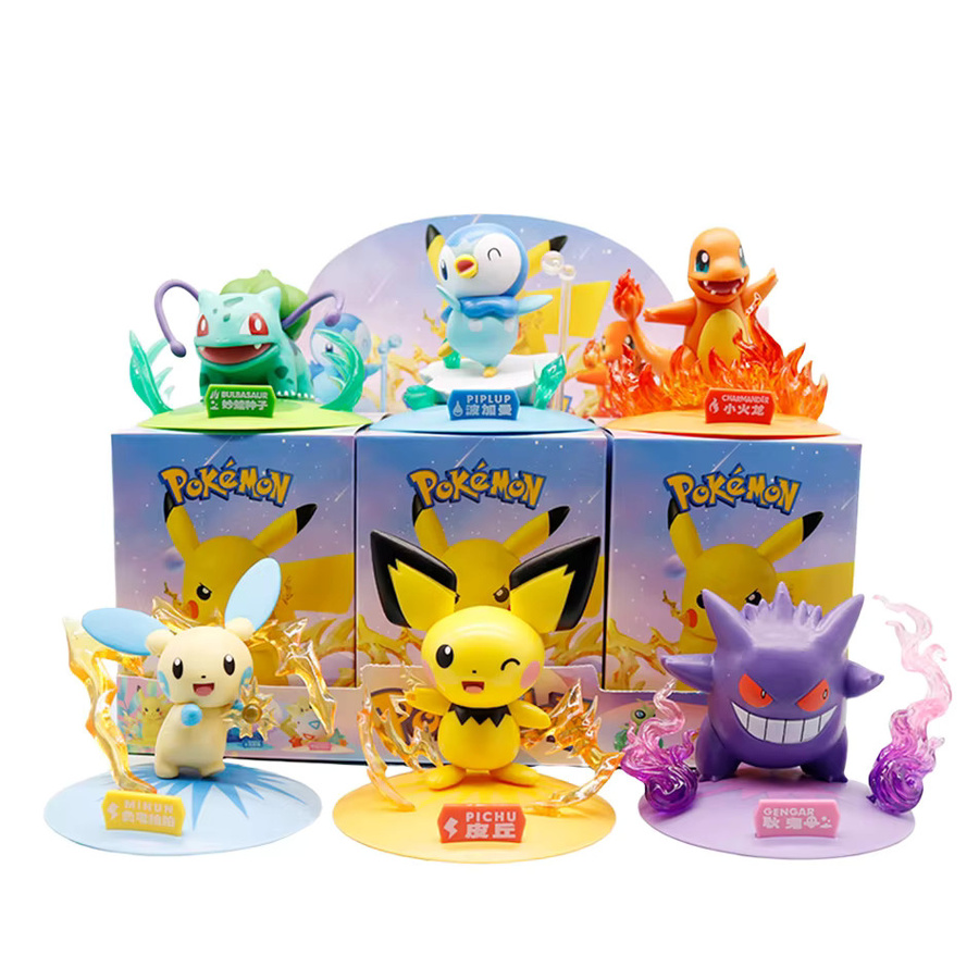 Bandai Pokémon Blind Box Figuren als Sammelobjekte für Kinder mit Charakteren wie Pikachu, Mewtwo, Gardevoir und Sylveon - Bild 2