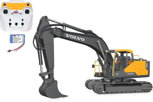 JAMARA Volvo EC160E Bagger Metal 1:16 Destruction-Set ab 14 Jahre - Bild 1