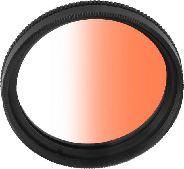 Junestar Gradueller Farbverlauffilter mit Mehrschichtvergütung und Wasserdichtigkeit, 40,5mm, Orange/Purple - Bild 1