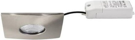 Brumberg LED-Einbauleuchte in Silber, dimmbar, IP44, quadratisch - Bild 1