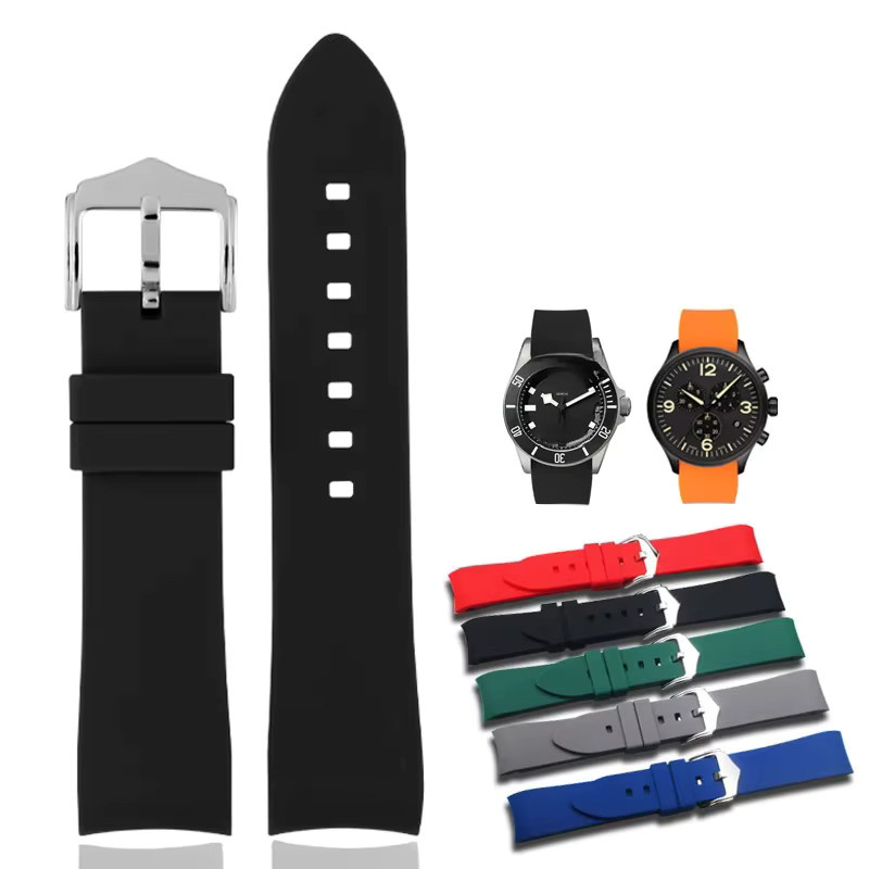 olevo Uhrenarmband Silikon, Unisex - Bild 5